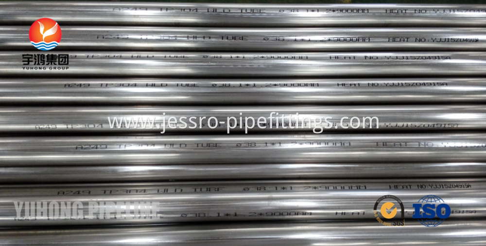 Bright Annealed Tube ASME SA249 TP304